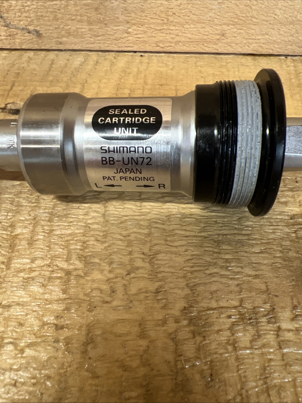 NOS Shimano BB-UN72 Sealed Bottom Bracket 108mm 68mm JIS BSA 1.37×24 Japan