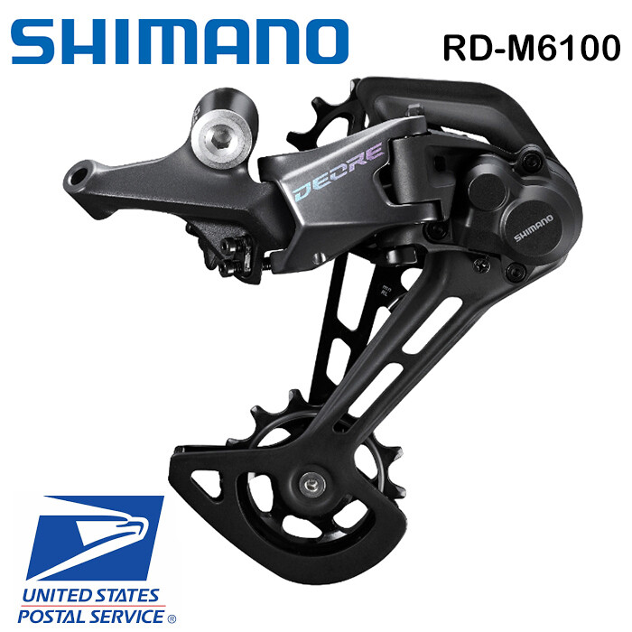 Shimano DEORE RD M6100 Rear Derailleur 12s SGS Long Cage SHADOW MTB Bicycle Bike