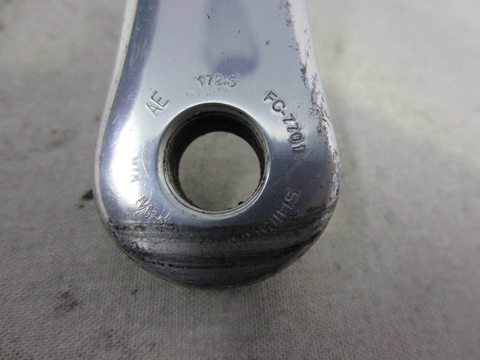 Shimano Dura Ace FC-7700 172.5 Long Crankset W/ 54/42T Osymetric Chainrings