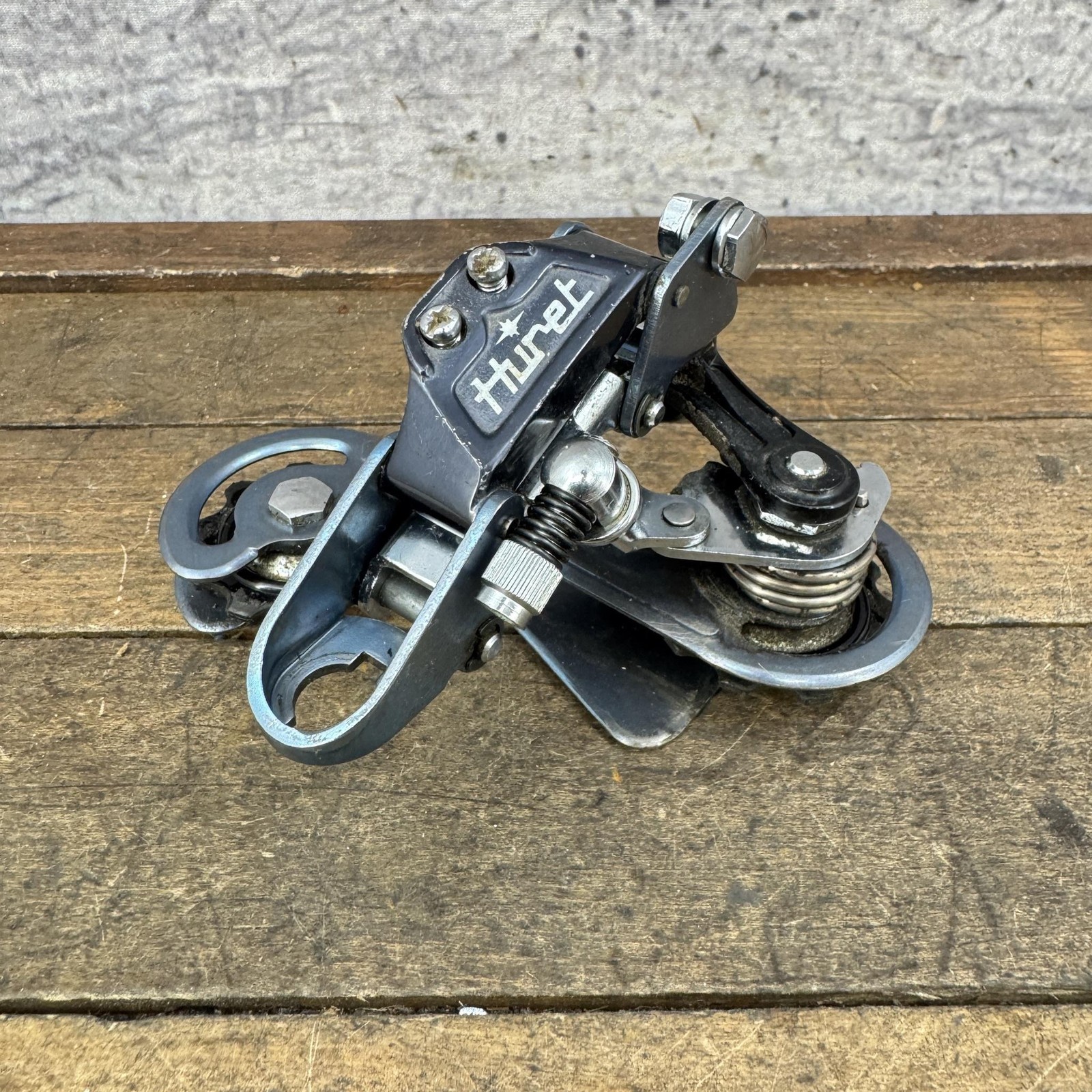 Vintage Huret Duopar Rear Derailleur Long Cage Hanger NO BOLT PARTS 245g