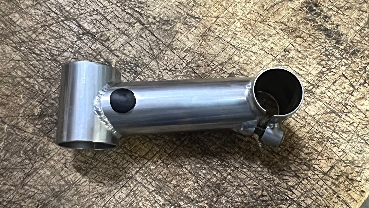 Threadless 1 1/4 Stem for Vintage MTB / Tandem – 110mm Length / 3* Rise – NEW