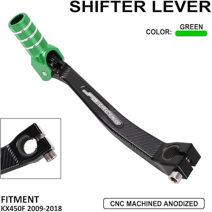 Motorcycle Folding Gear Shifter Shift Lever Pedal CNC for KX450F KXF450 KX