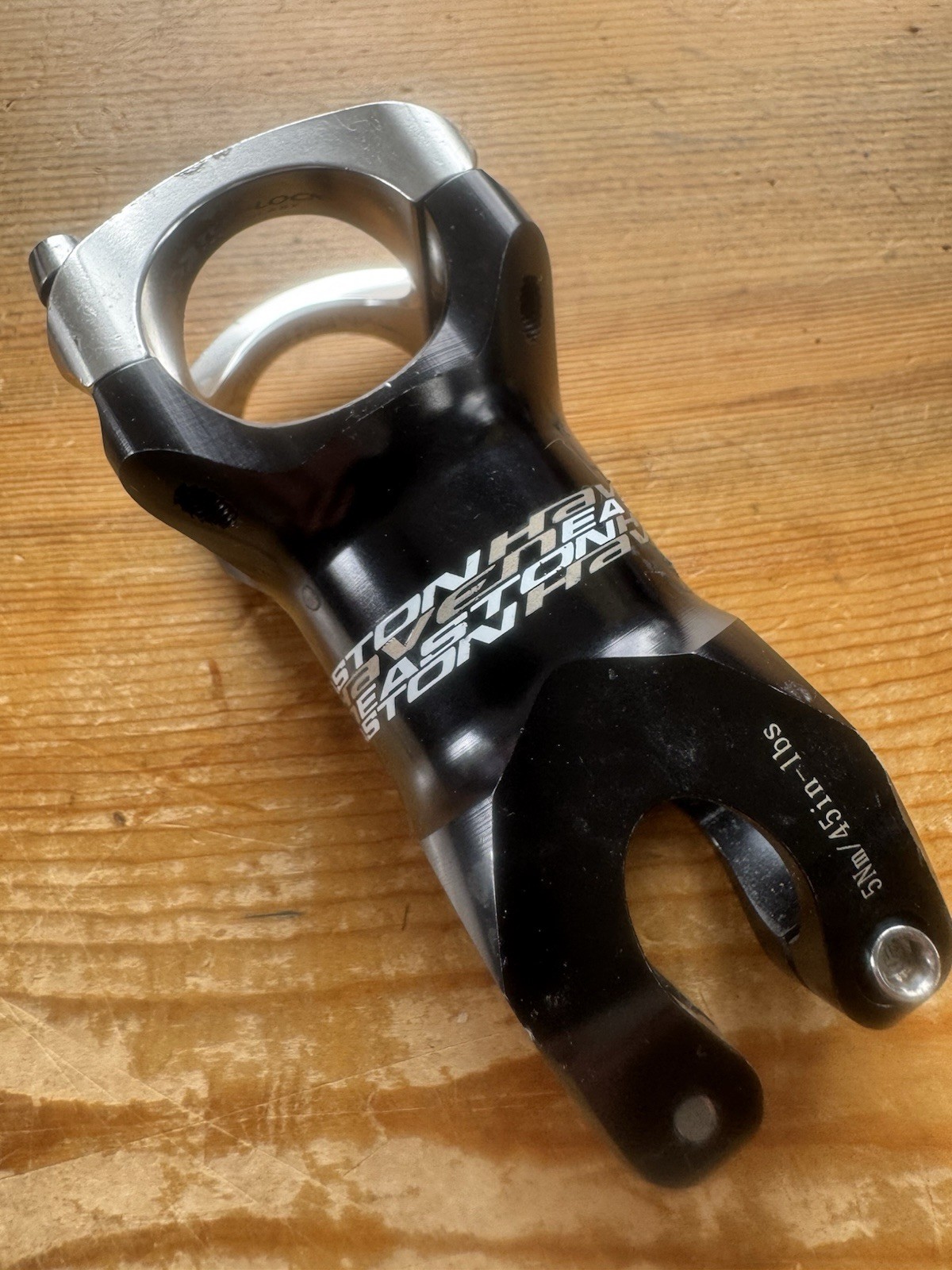 Easton Haven Alloy Mountain Bike Stem 31.8 x 55mm 0° BLACK MTB XC Cycling Gravel