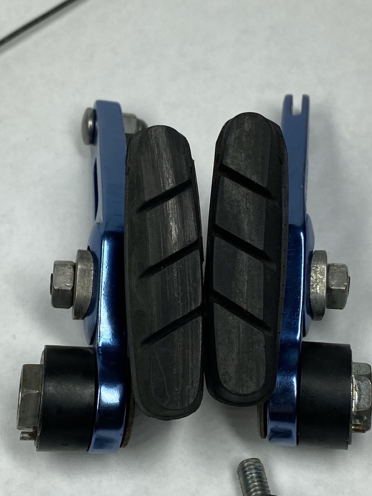 Dia-Compe Versa C5 Cantilever Brake Set Blue Anodized Front Rear Vintage MTB