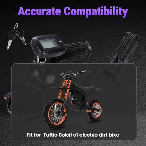 Electric Dirt Bike 48V Twist Throttle Grips for Tutti Tuttio Tutto Soleil 01