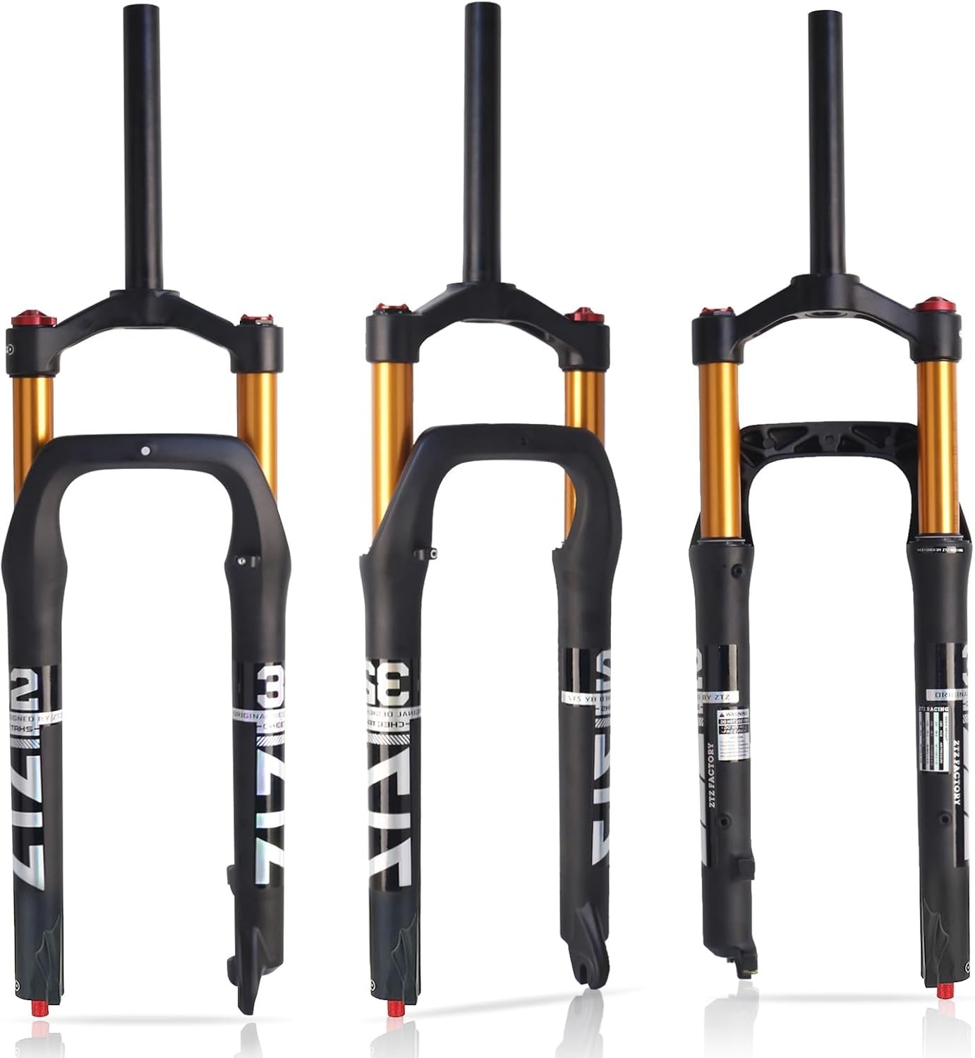 ZTZ 26″ Fat Tire MTB Air Suspension Fork, for Snow Beach XC Mountain Bike – HOT