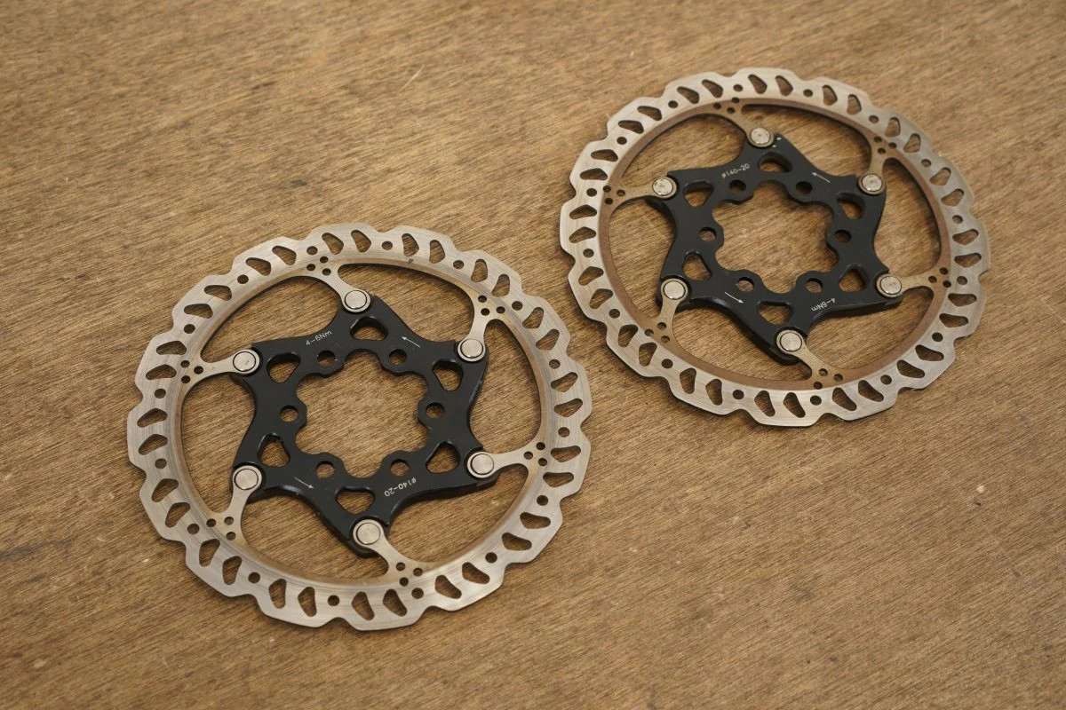 (2) 140mm TR140-20 6 BOLT Disc Brake Rotors Road Gravel CX MTB
