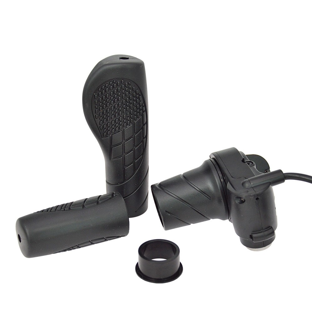 36V/48V E-Bike/Scooter Split Throttle Handle with Power Display & Key Lock USA