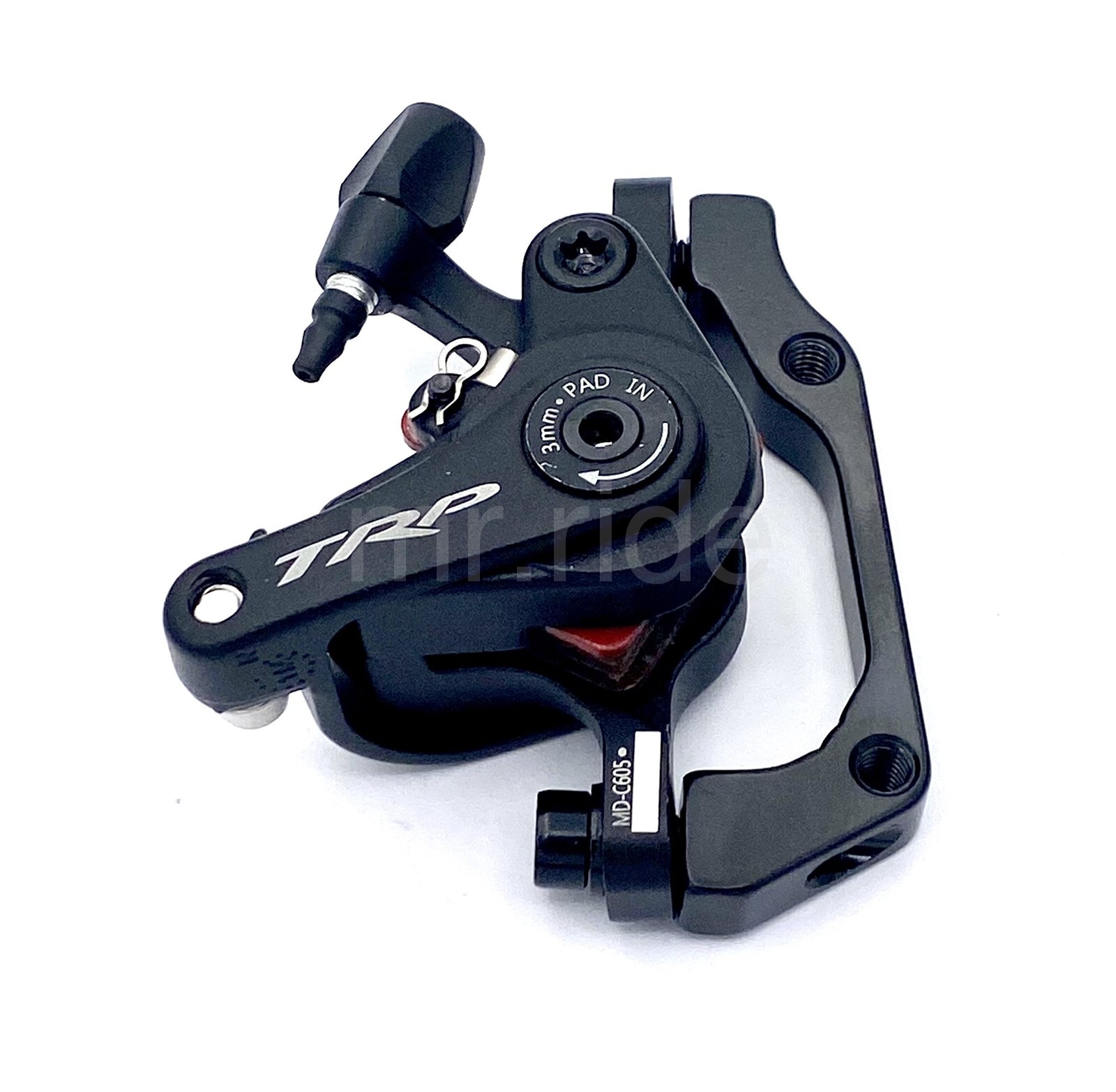 TRP Spyre C Road Bicycle Mechanical Disc Brake Front 180 Caliper Black,no Rotor