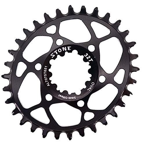 Oval Chainring Direct Mount 3mm Offset for Sram GXP 9-12s 28T 30T 32T 34T 36T…