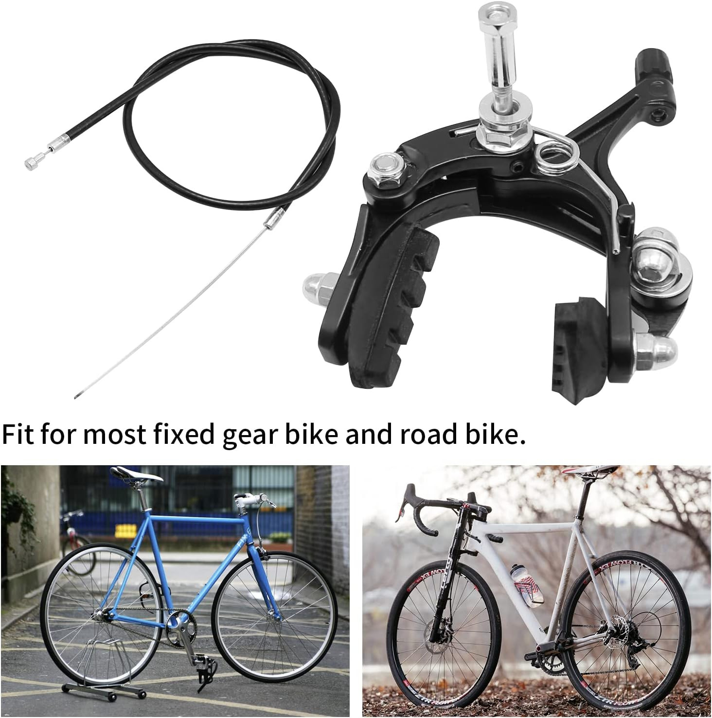 Road Bicycle Aluminum Bicycle Brake Caliper Brake Kit Road Bike C Shape Brake Le
