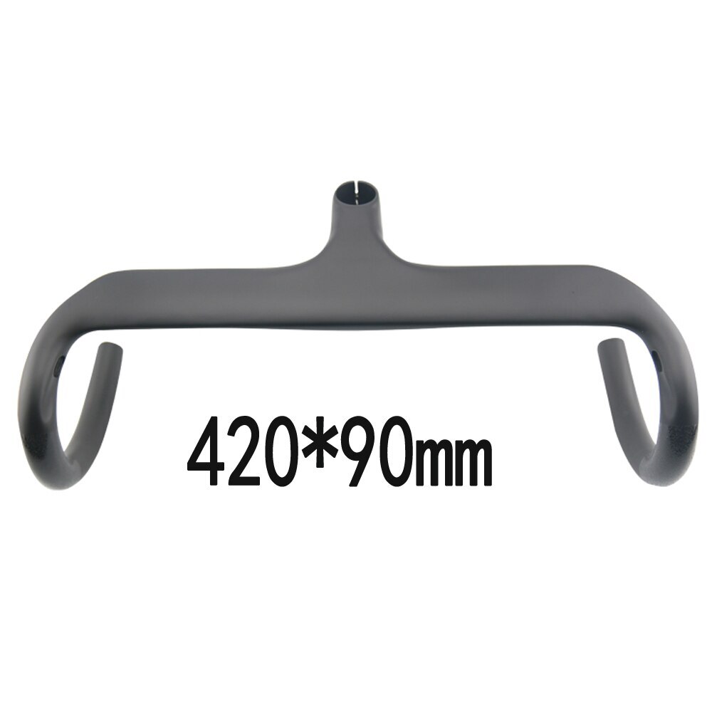 400/420/440mm Carbon Fiber Road Racing Bike Integrated Handlebar Drop 125mm