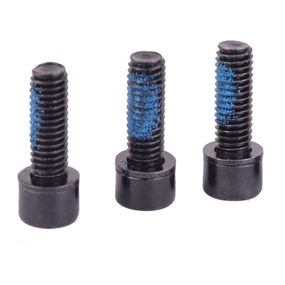 Black Coated High Carbon Steel M6*18mm Brake Caliper Mounting Screws (Set of 4)