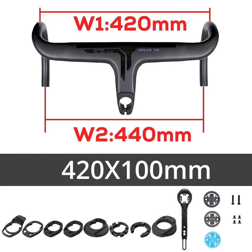 Road Bike All Carbon Integrated Self-propelled Clamp Diameter 28.6mm 80-120mm
