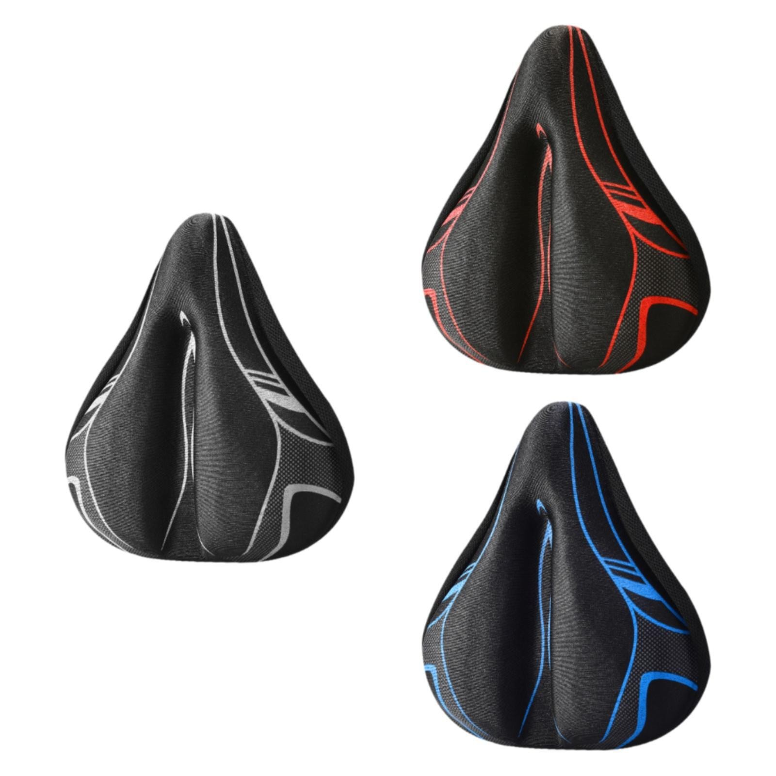Protective Wide Bicycle Seat Cover for Mountain Road Bikes Stationary Bikes
