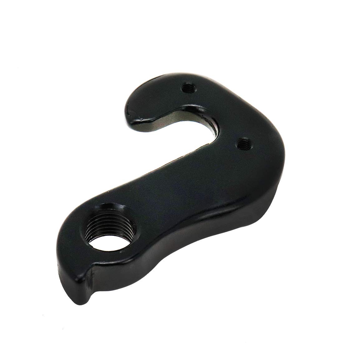 2 Pcs Universal Bicycle Bike Derailleur Hanger Frame Gear Tail Hook, Black