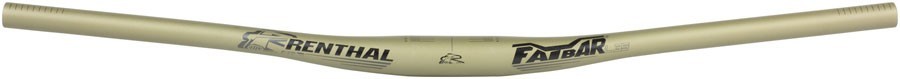 Renthal Fatbar Lite V3 35 MTB Bike Riser Bar Gold 35.0 x 10mm Rise x 760mm