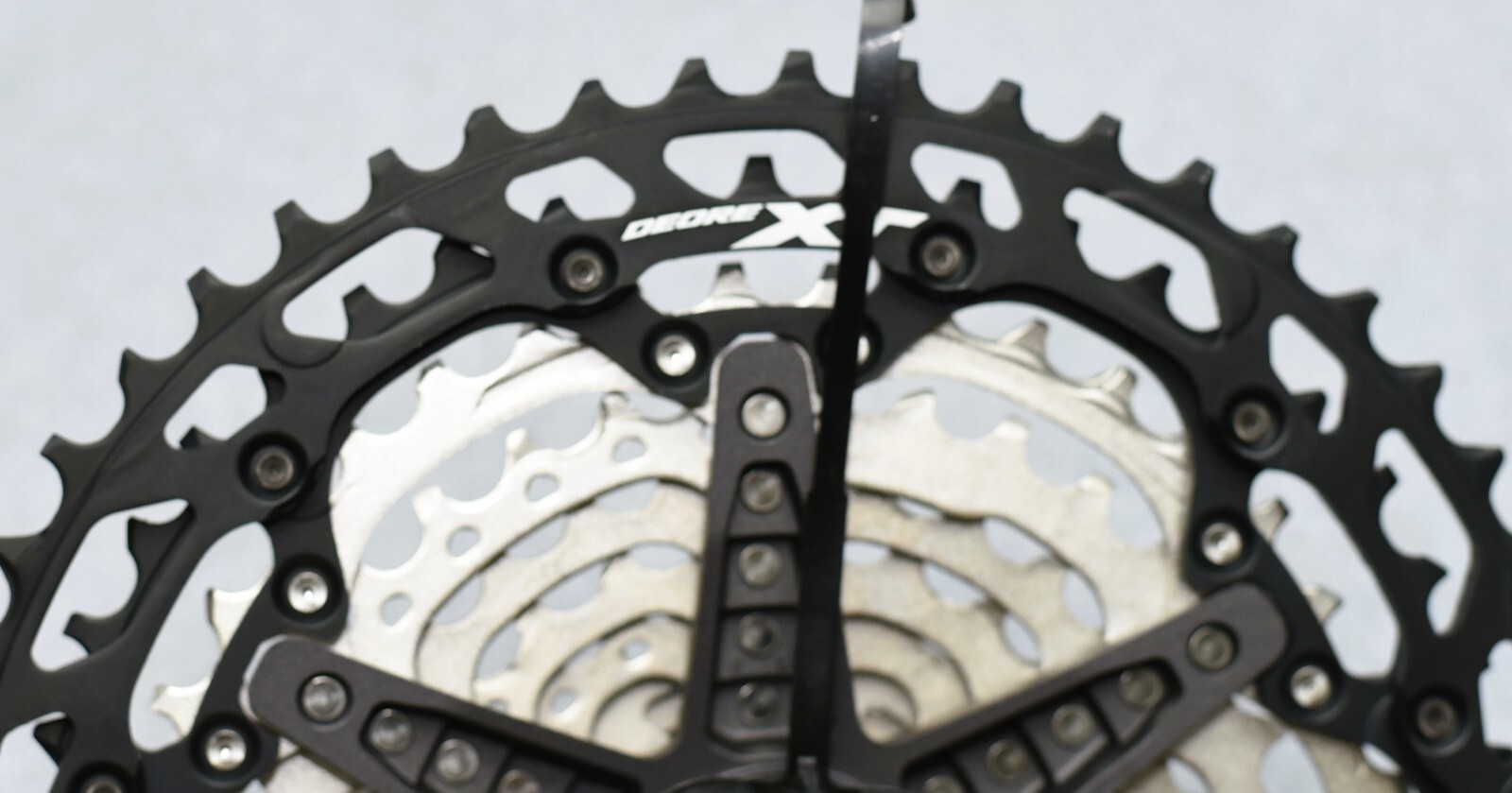 Shimano XT CS-M8100 Cassette – 12-Speed, 10-51t, Silver/Black, Micro Spline