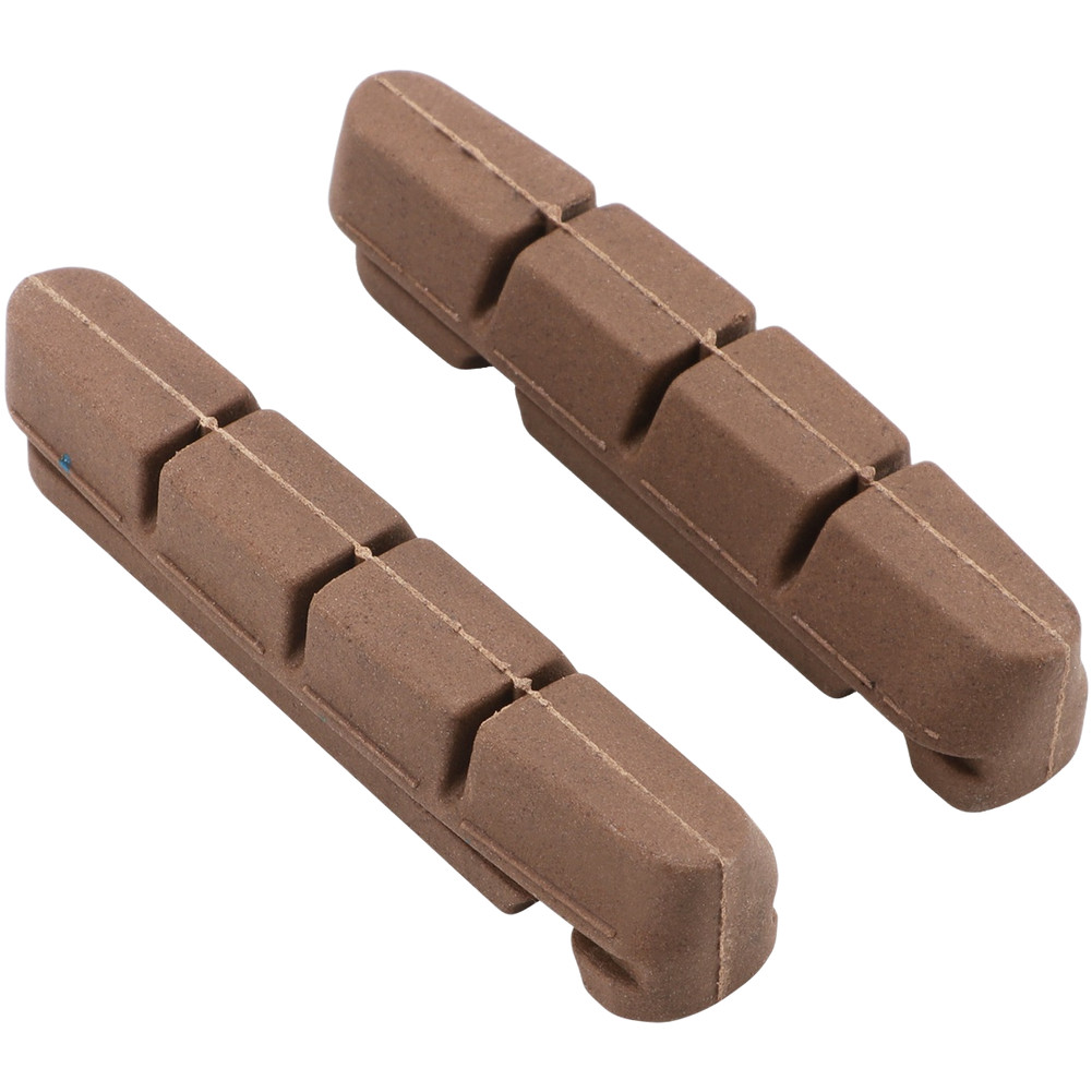 Carbon Fiber Road Bike Brake Pads for Rim Brake V Brake with Mixed Rubber Resin