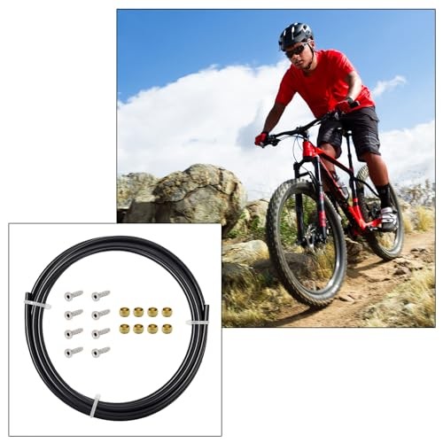 Hydraulic Disc Brake Hose Repair Kit 3 Meters Hose Olive Inset Compatible with