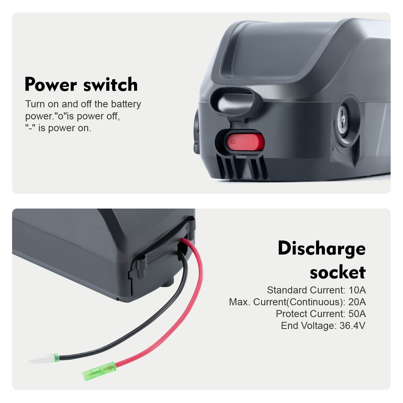 Vivi Ebike Battery 48V 10.4Ah Vivi Electric Bike Battery 48V Lithium Battery