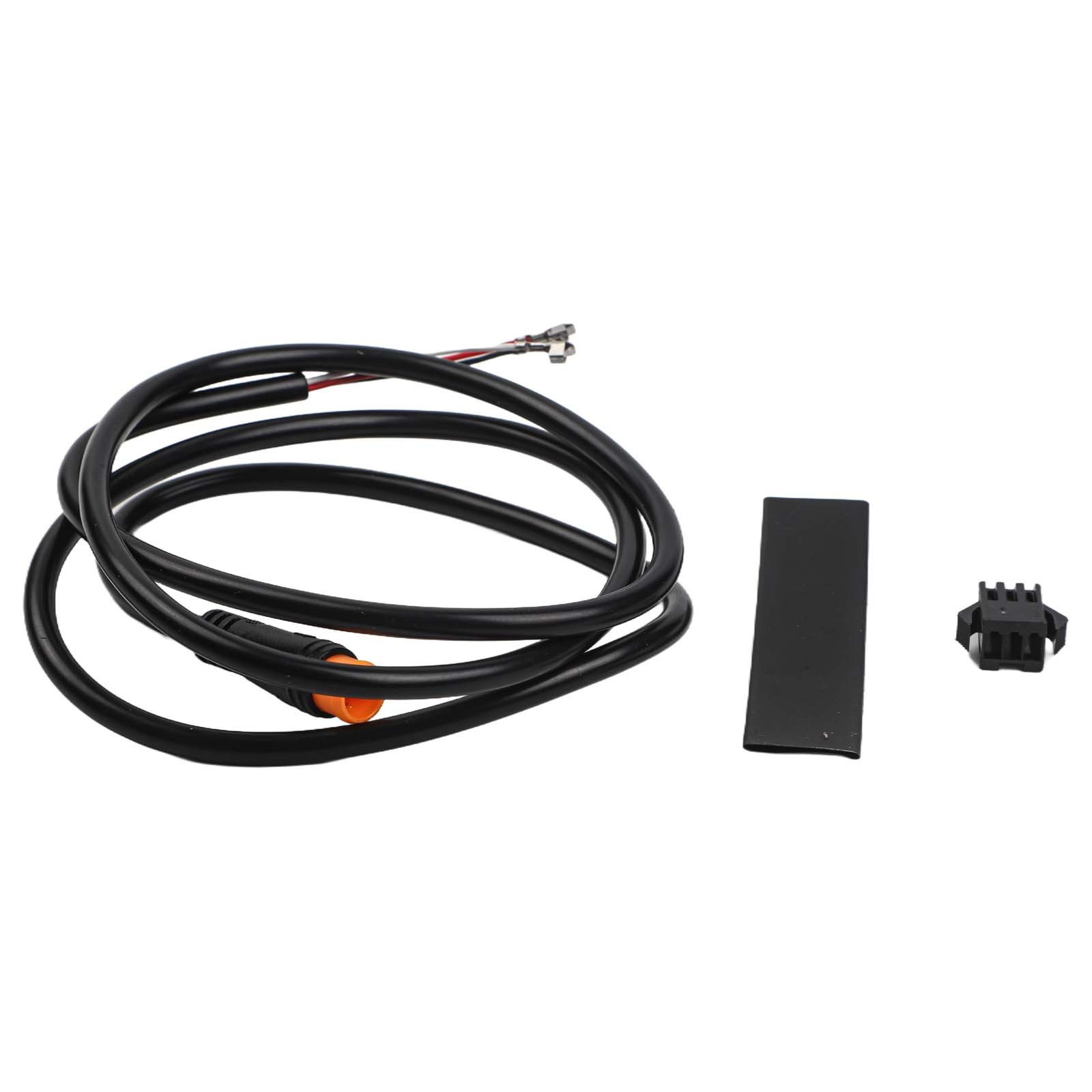 Electric Bike 3 Pin Extension Line Waterproof Cable Male to Female 830mm