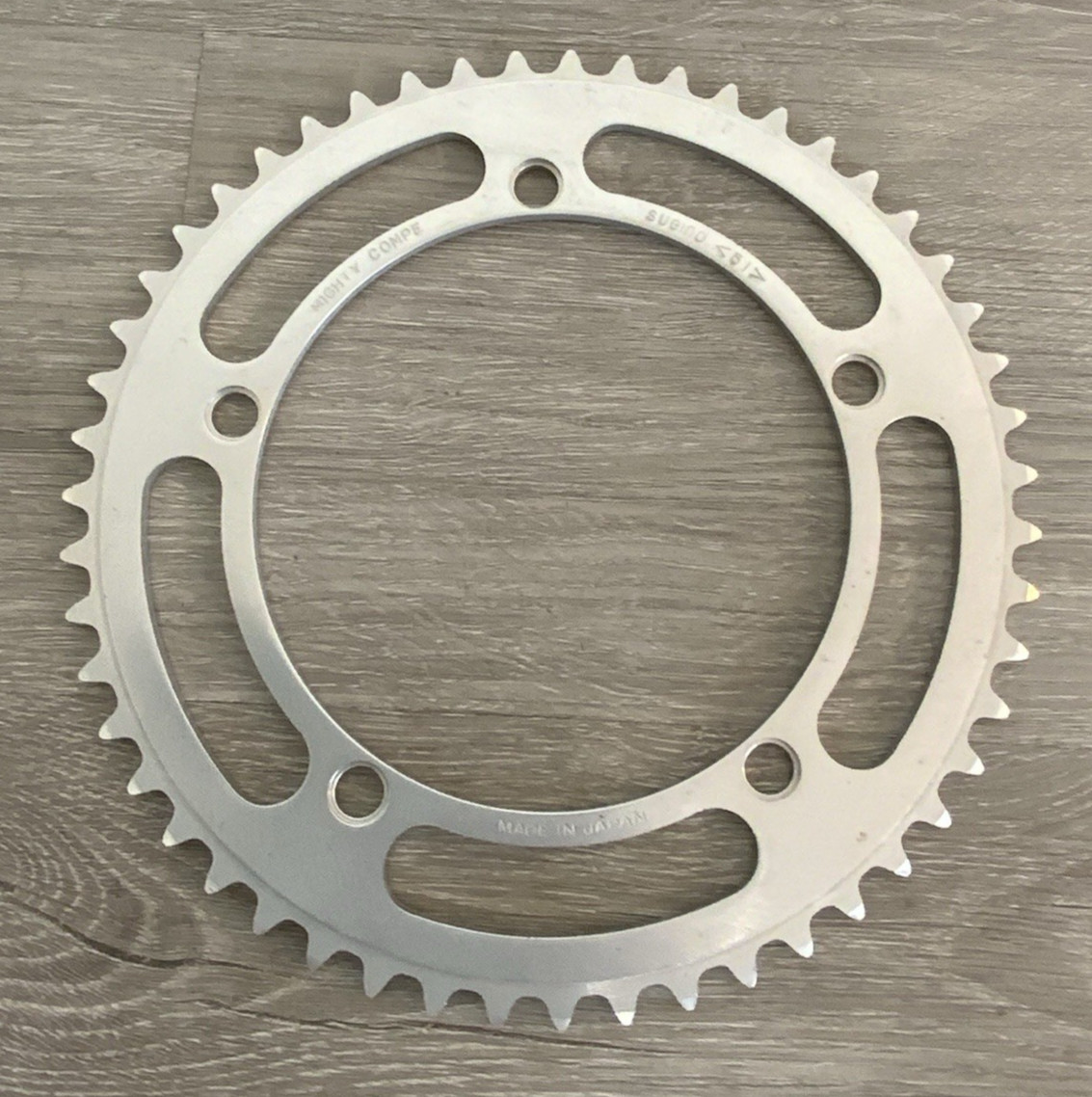 SUGINO MIGHTY COMPE CHAIN RING 52 TOOTH 144 BCD 6, 7, OR 8 SPEED NEW