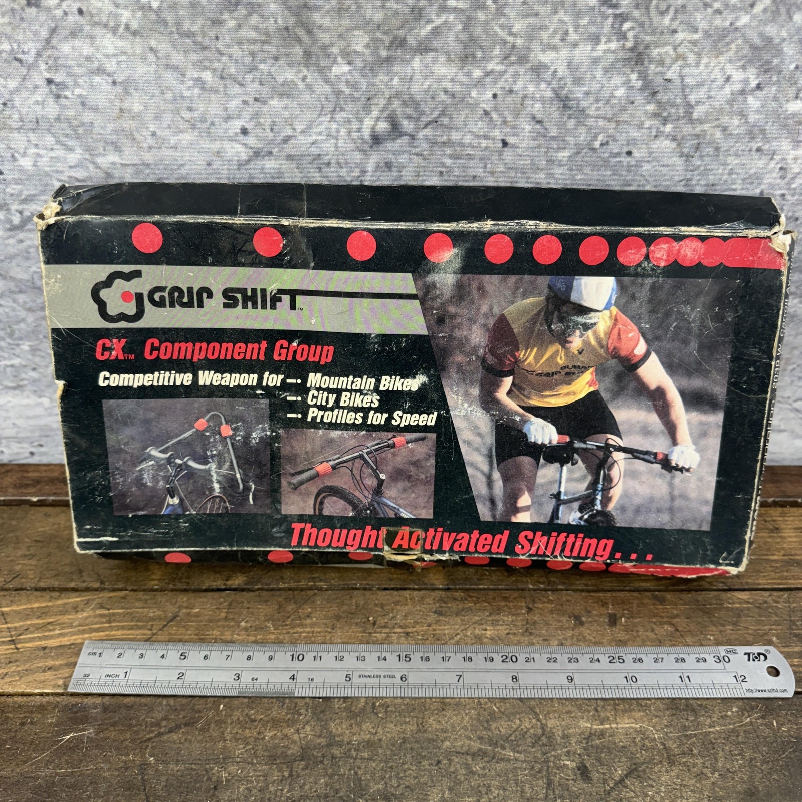 Vintage Grip Shift CX Component Group Twist Shifter 80s Grab On PARTS Incomplete