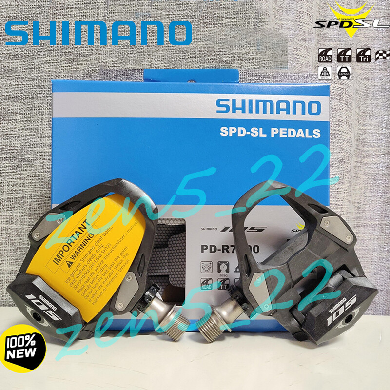 Shimano 105 PD-R7000 Carbon Fiber SPD-SL Clipless Pedal Bike Road Cleat Set SH11