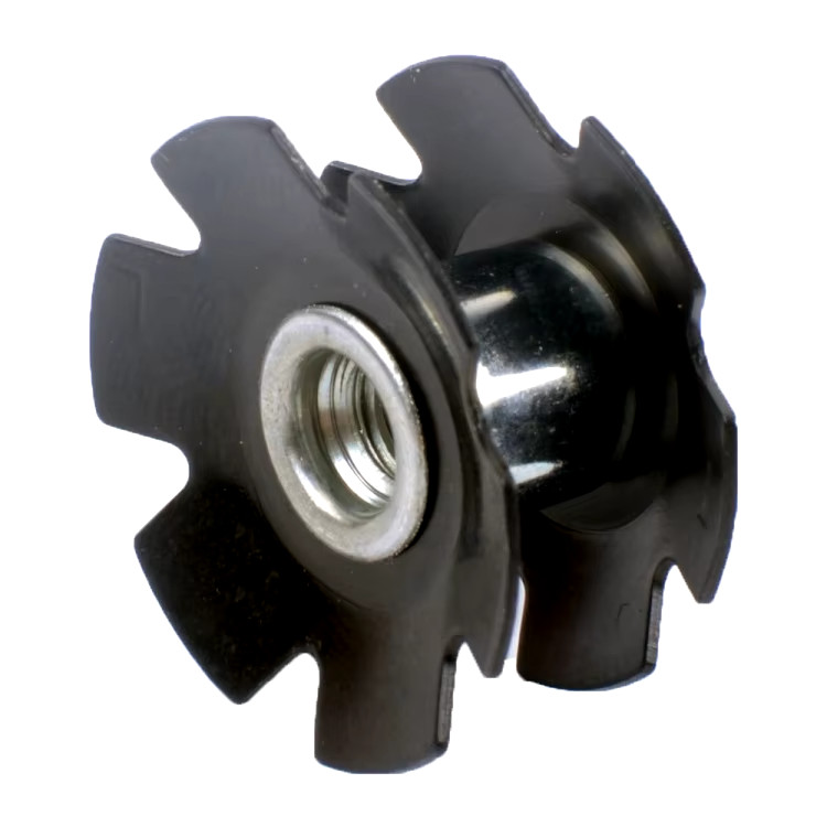Bicycle Threadless Headset Star Nut 1-1/8″ Bike Fork Stem Press Locking Nut Ztto