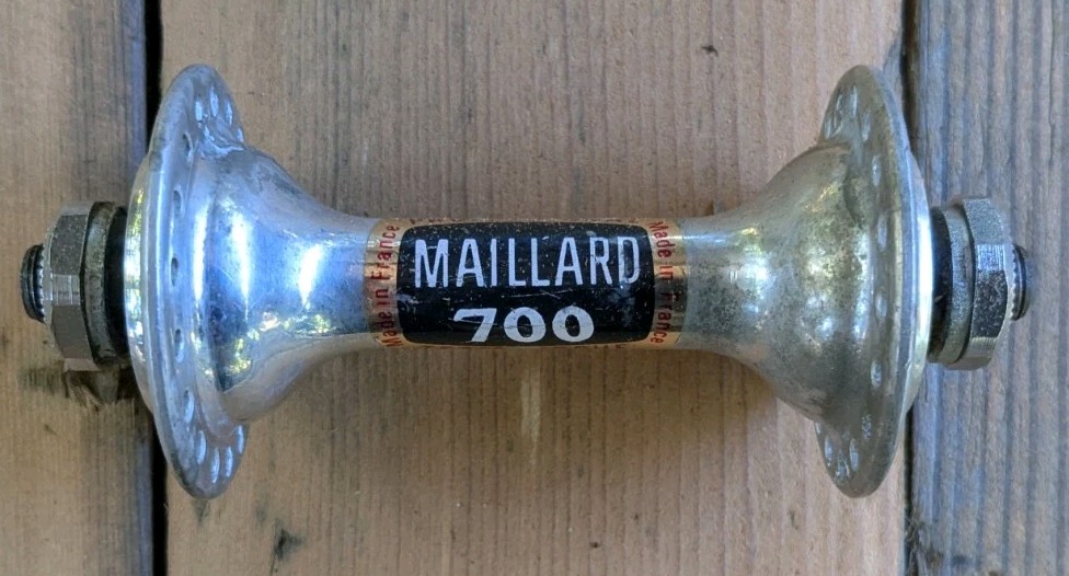 Maillard 700 Team Issue 36H Front Hub Vintage