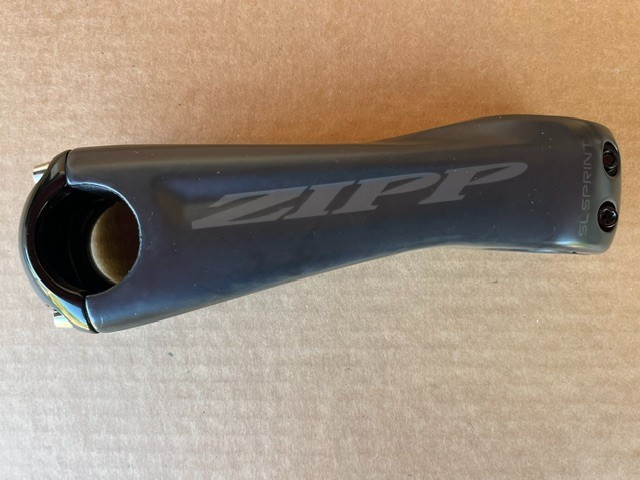 Zipp SL Sprint 140mm carbon stem, road race bicycle, new 31.8