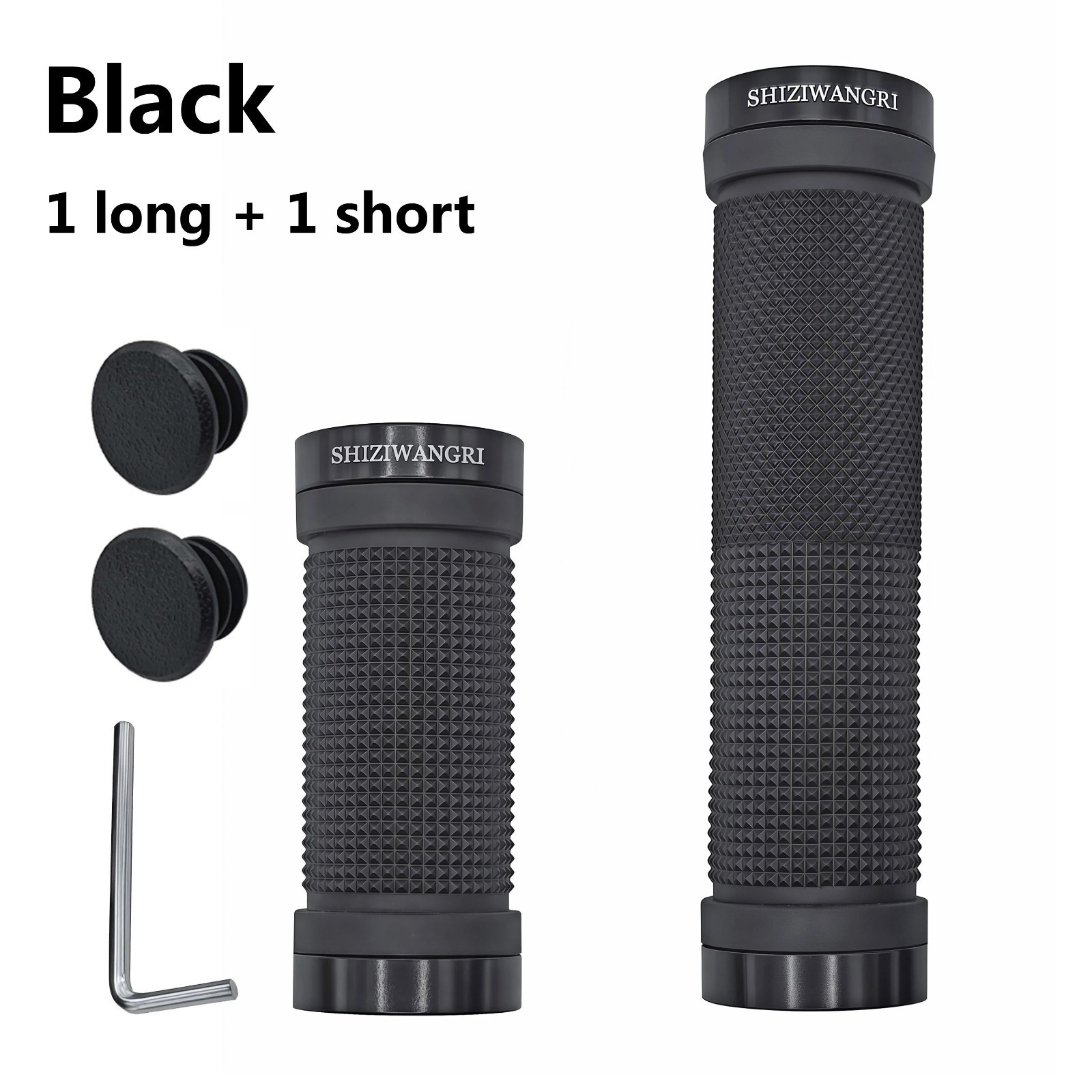 SHIZIWANGRI MTB Bike Grips Ergonomic Rubber Anti Skid Handlebar Covers