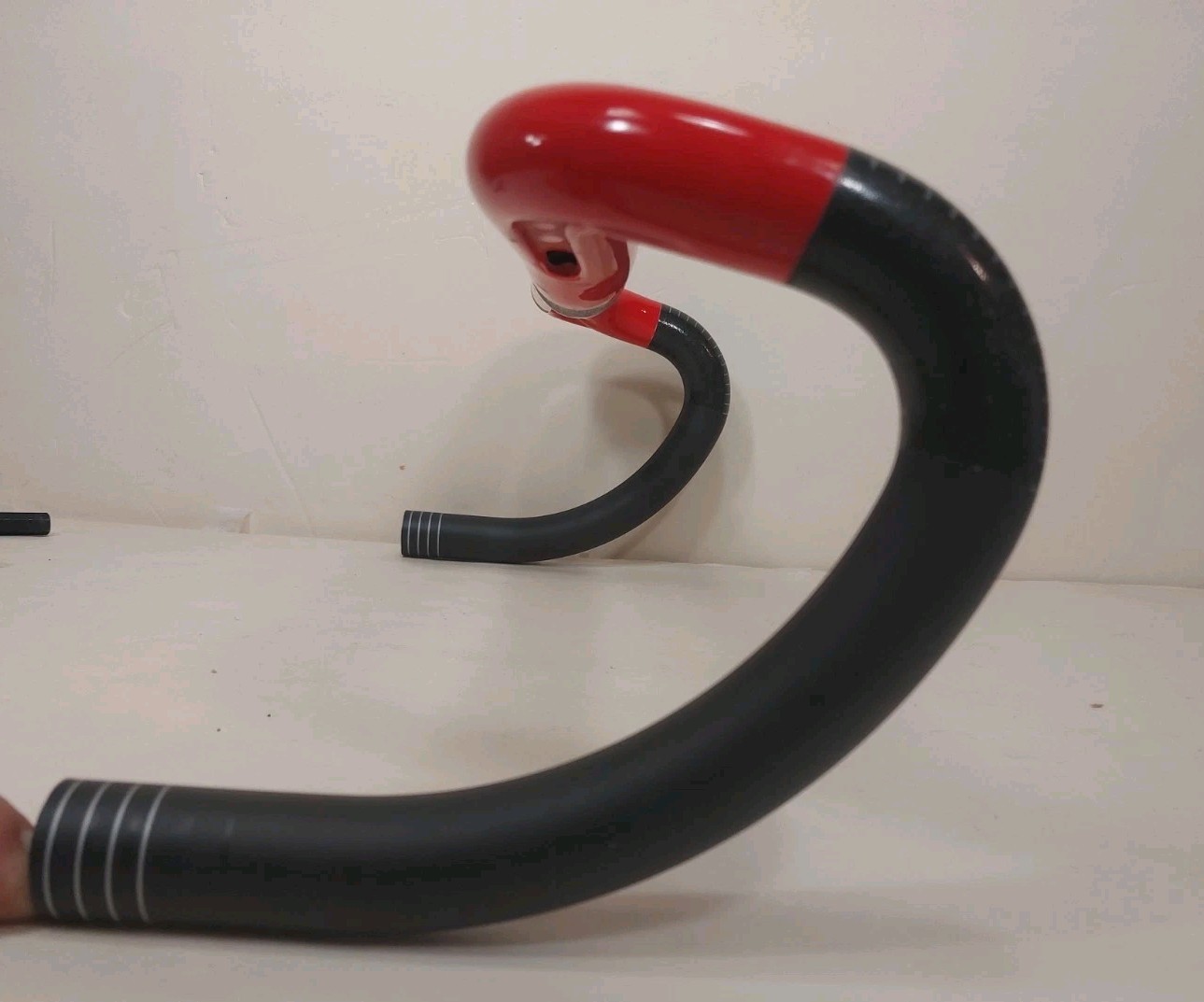 Parlee Carbon Fiber Road Handlebars. 35mm Clamp 42cm Wide, 130mm Drop.