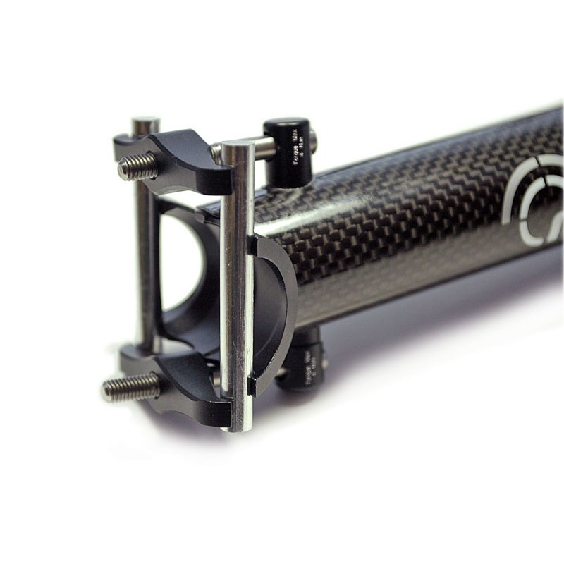 OMNI Racer WORLDS LIGHTEST ULTRA-Lite Straight Carbon Seatpost: 128g 27.2x250mm