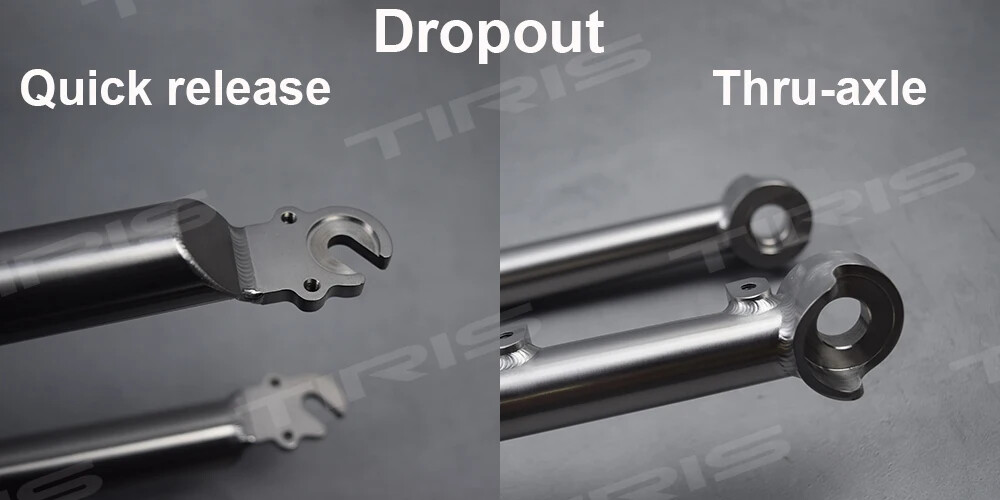 TIRIS QC6 Titanium 29 Fork For Gravel Road Bike 700C Road Bicycle Accessories