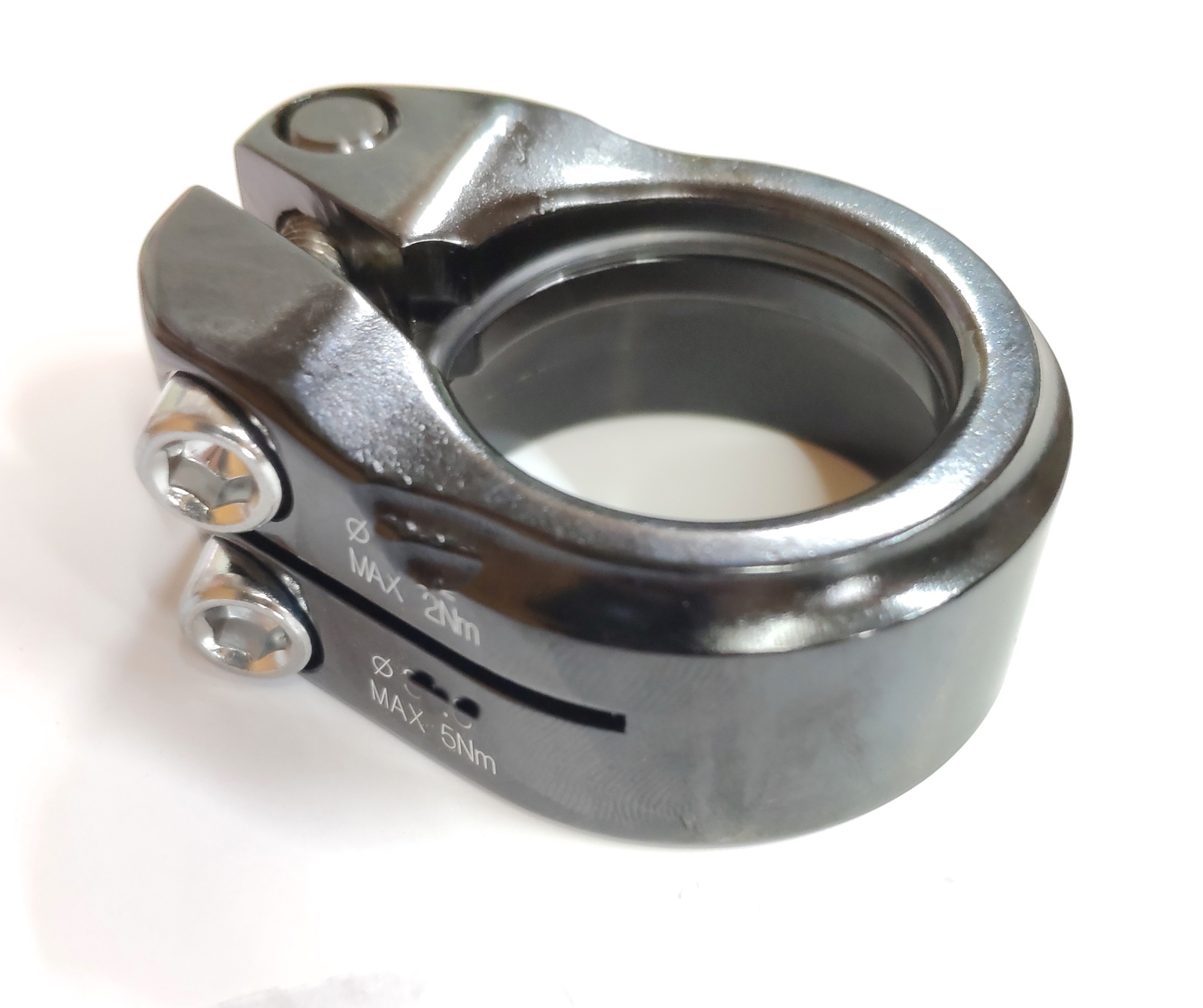 Twin Seatpost Clamp for 31.8MM 28.6mm 34.9MM 27.2mm Alloy BIKE – BLACK