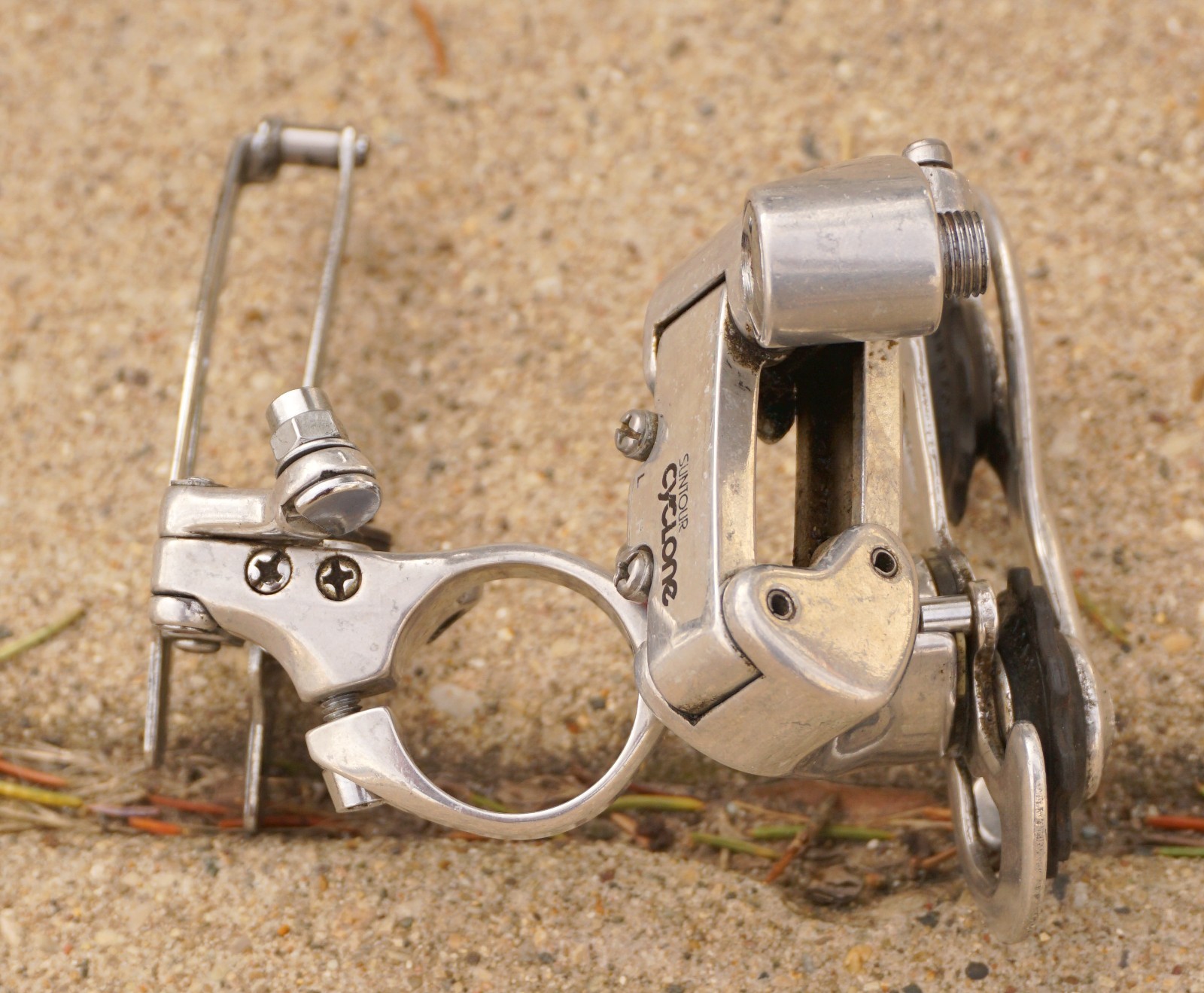 Suntour Cyclone Derailleur Set Front Rear 6 7 Speed Friction Vintage Bike Trek