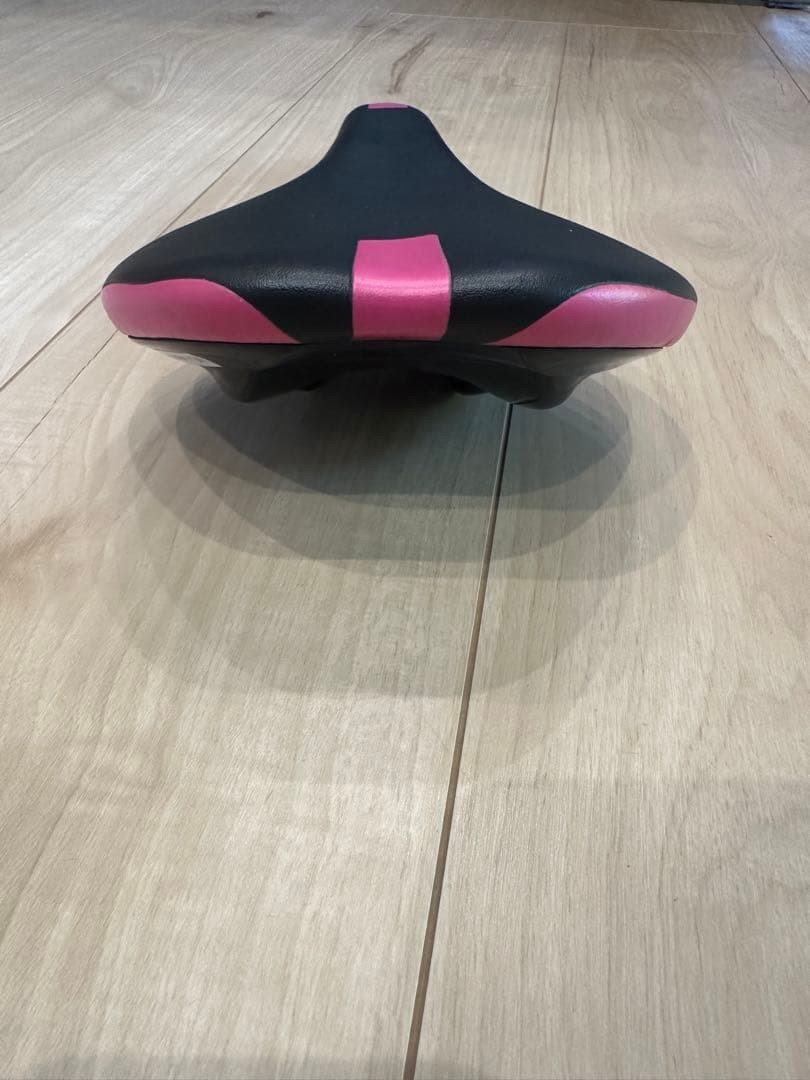 Bicycle Saddle Black Pink Light Green Sporty Design New Condition