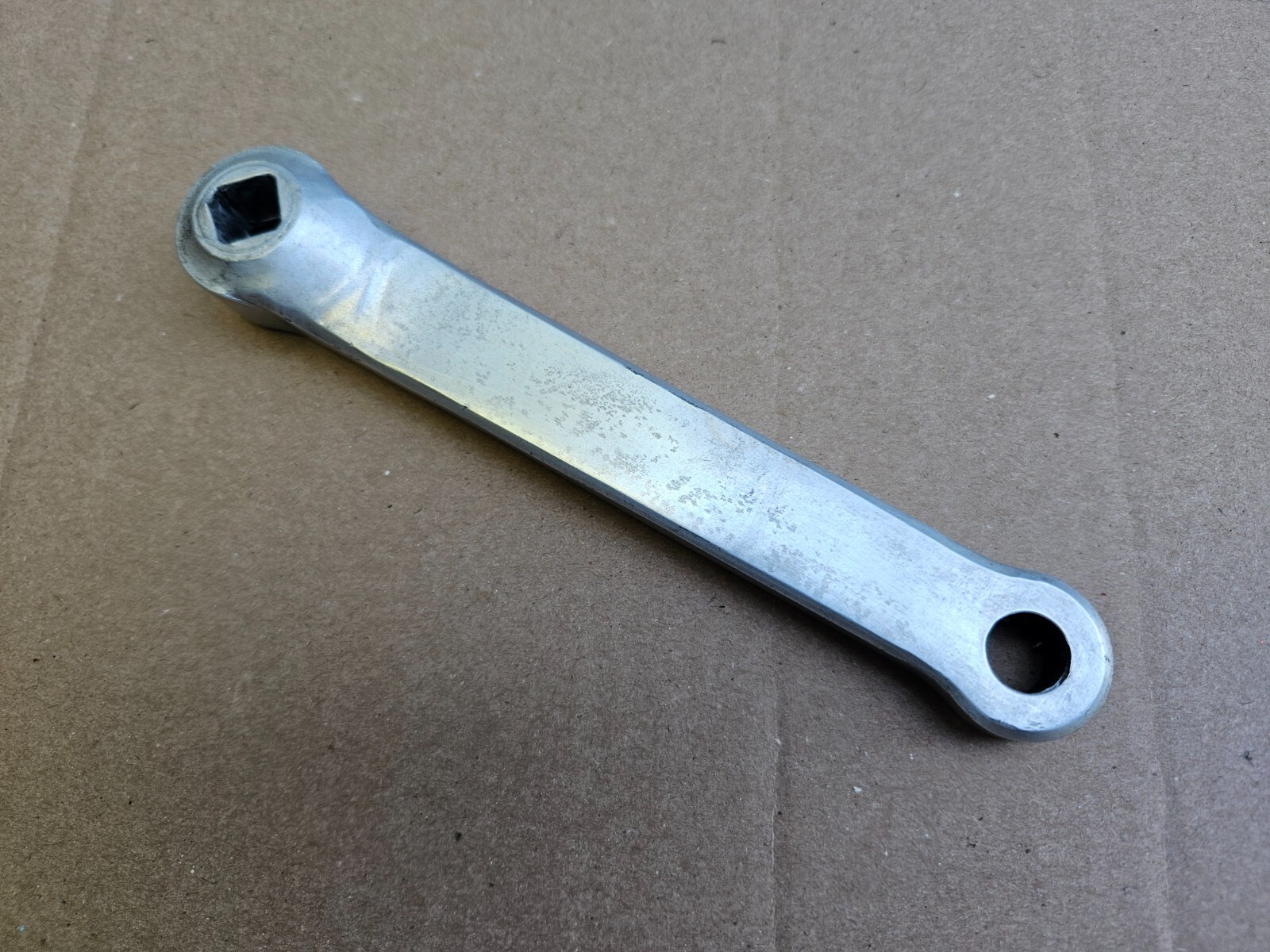 Vintage Nervar 170mm Non Drive Side Crank Arm Road Bike Cotterless Silver