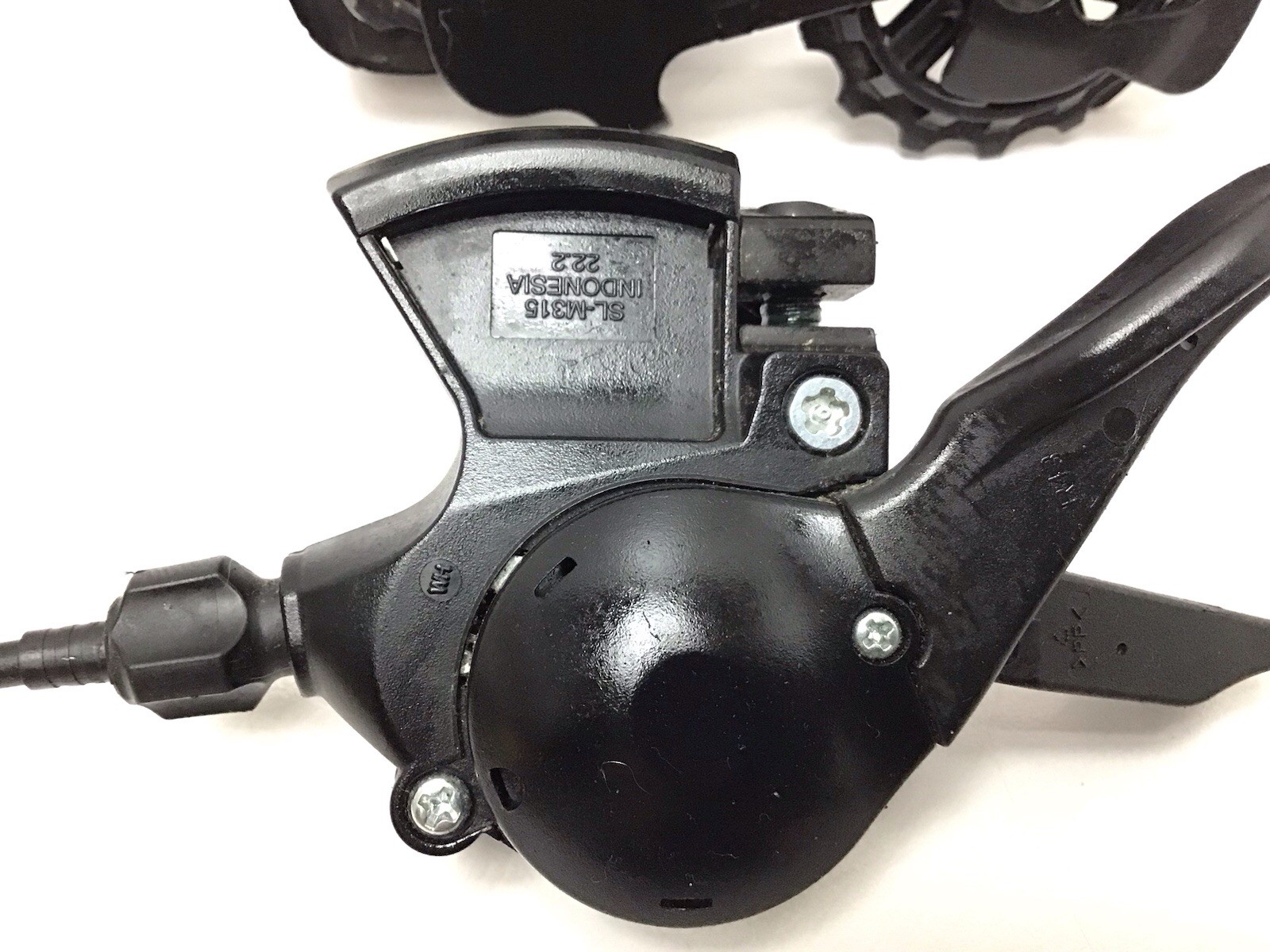 Shimano Altus RD-M310 Rear Derailleur with SL-M315 8-Speed Shifter and Cable