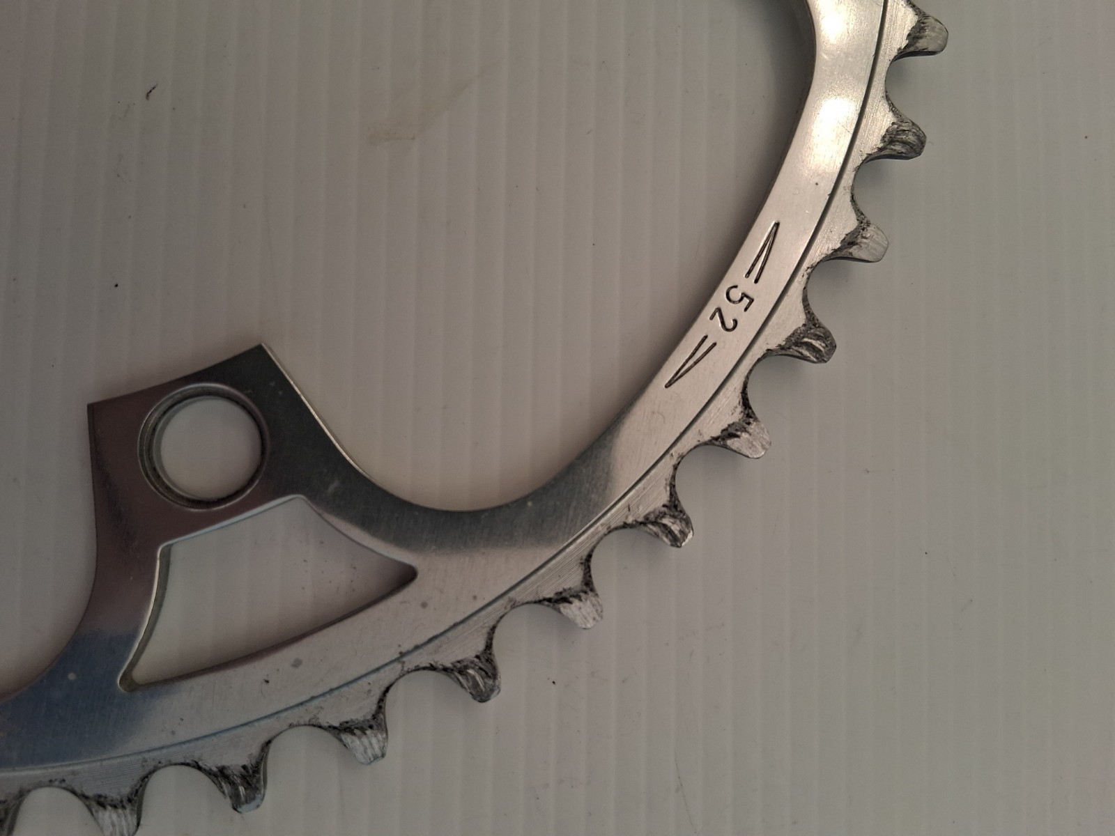 Campagnolo Super Record Patent 52 Tooth Road Chainring Good Condition