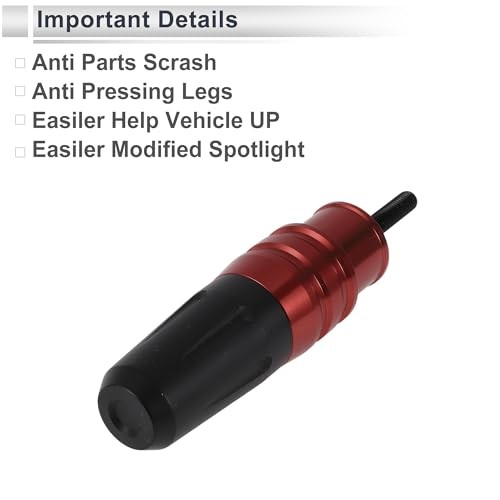 16mm M16 Motorcycle Slider Frame CNC Aluminum Alloy Anti Crash Protector Red