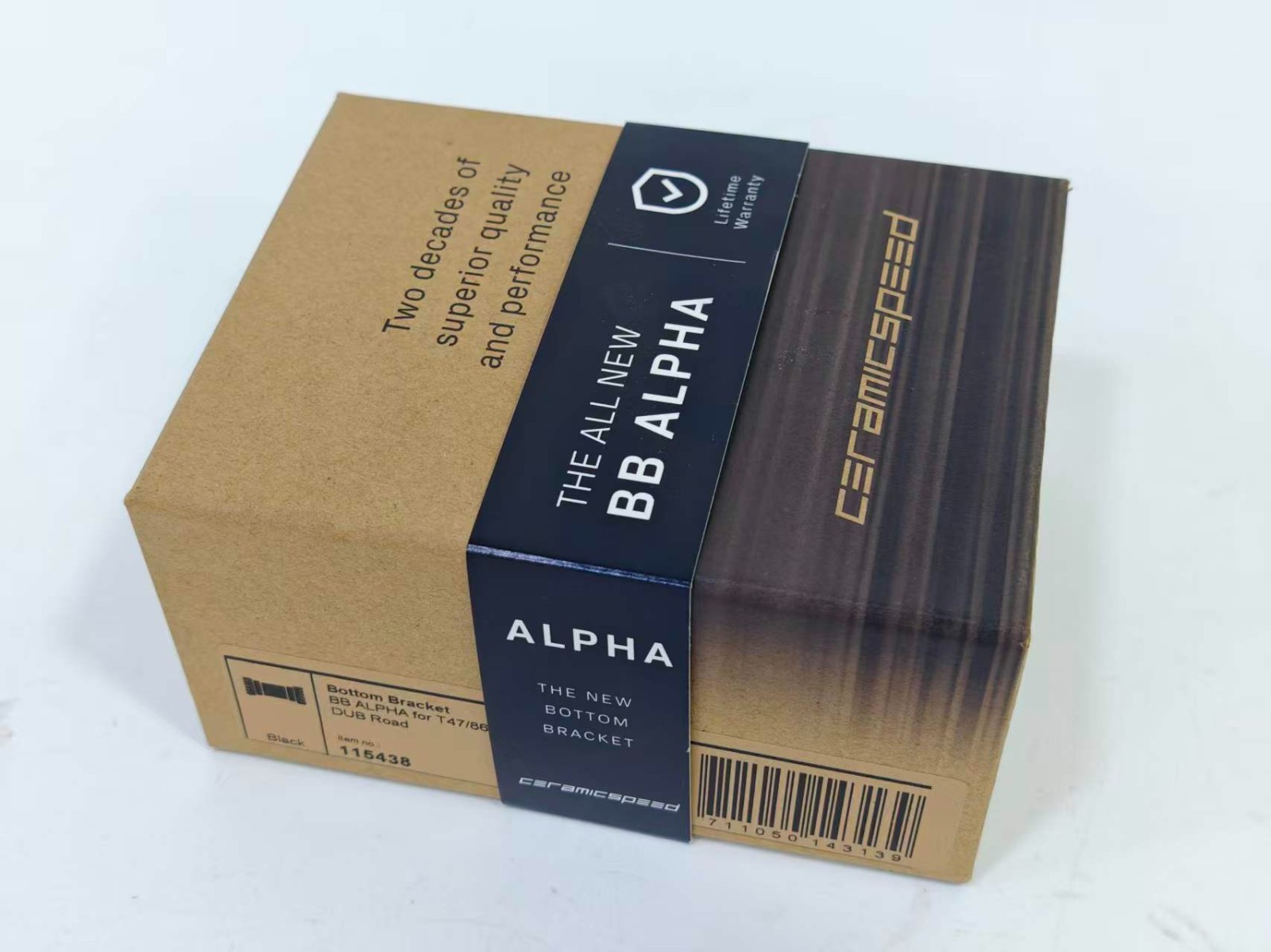Ceramicspeed BB T47/86 DUB Road Alpha Black #115438