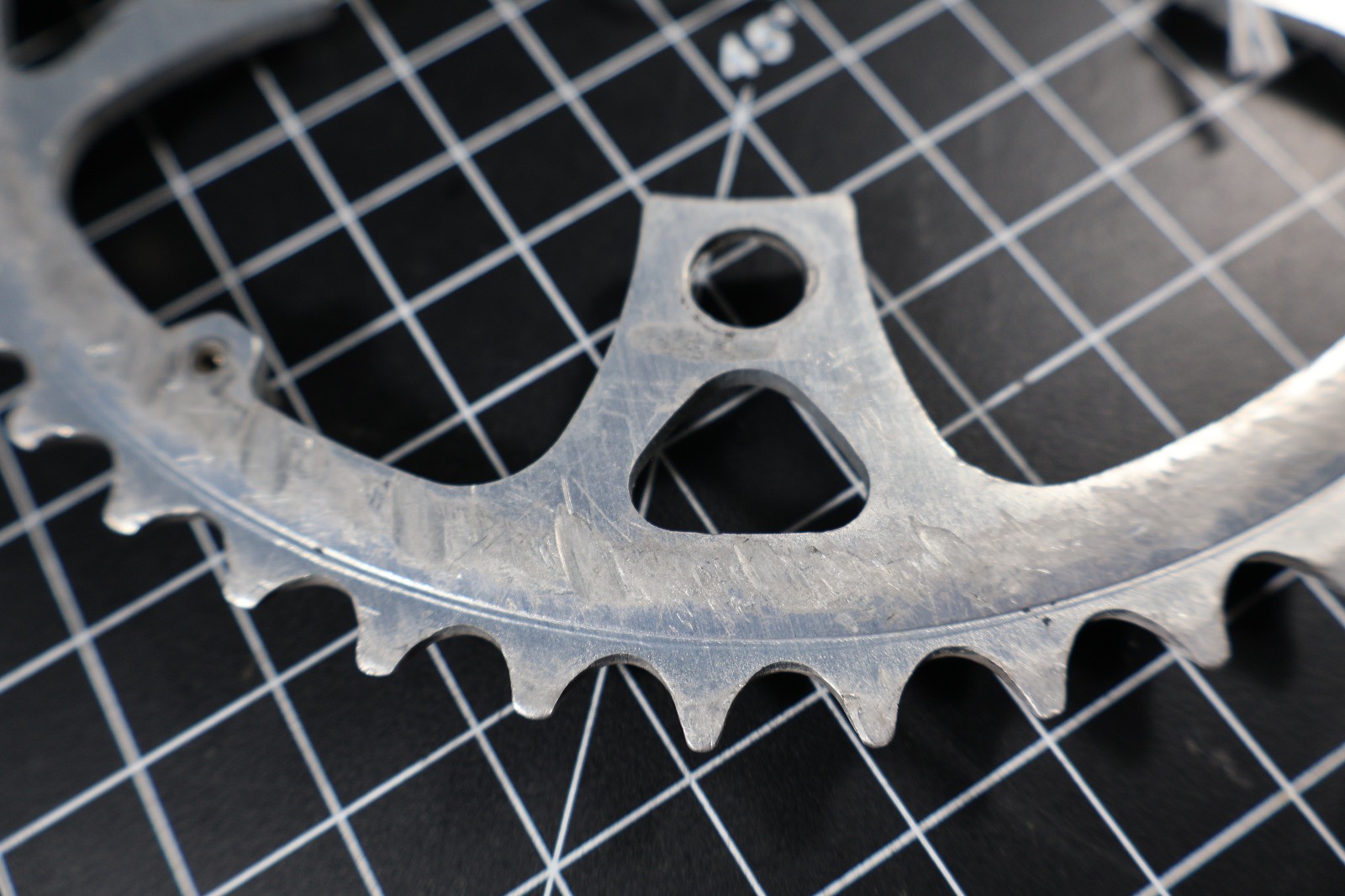 Shimano Chainring 46T SG 110mm 5 Bolt Vintage C-46 Good Condition