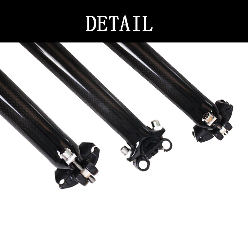 Carbon Fiber Seatpost 27.2/28.6/30/30.8/31.6/33.9mm MTB Bike Seat Tube Seat Post