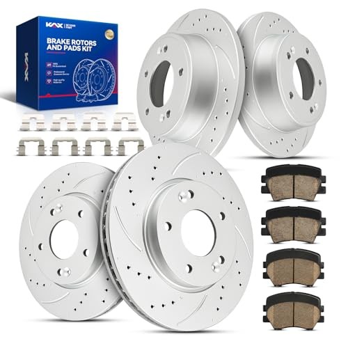 Brake Kit Front and Rear for 31584+31603+D1543+D1544 – Drilled&Slotted