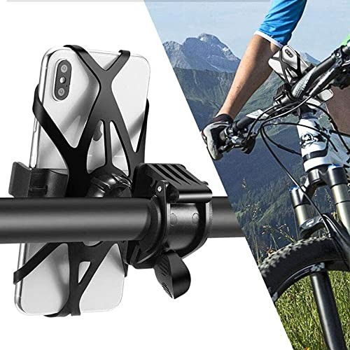 Motorcycle Phone Mount Tether 6 Pack,Replacement Silicone Bands for Bike