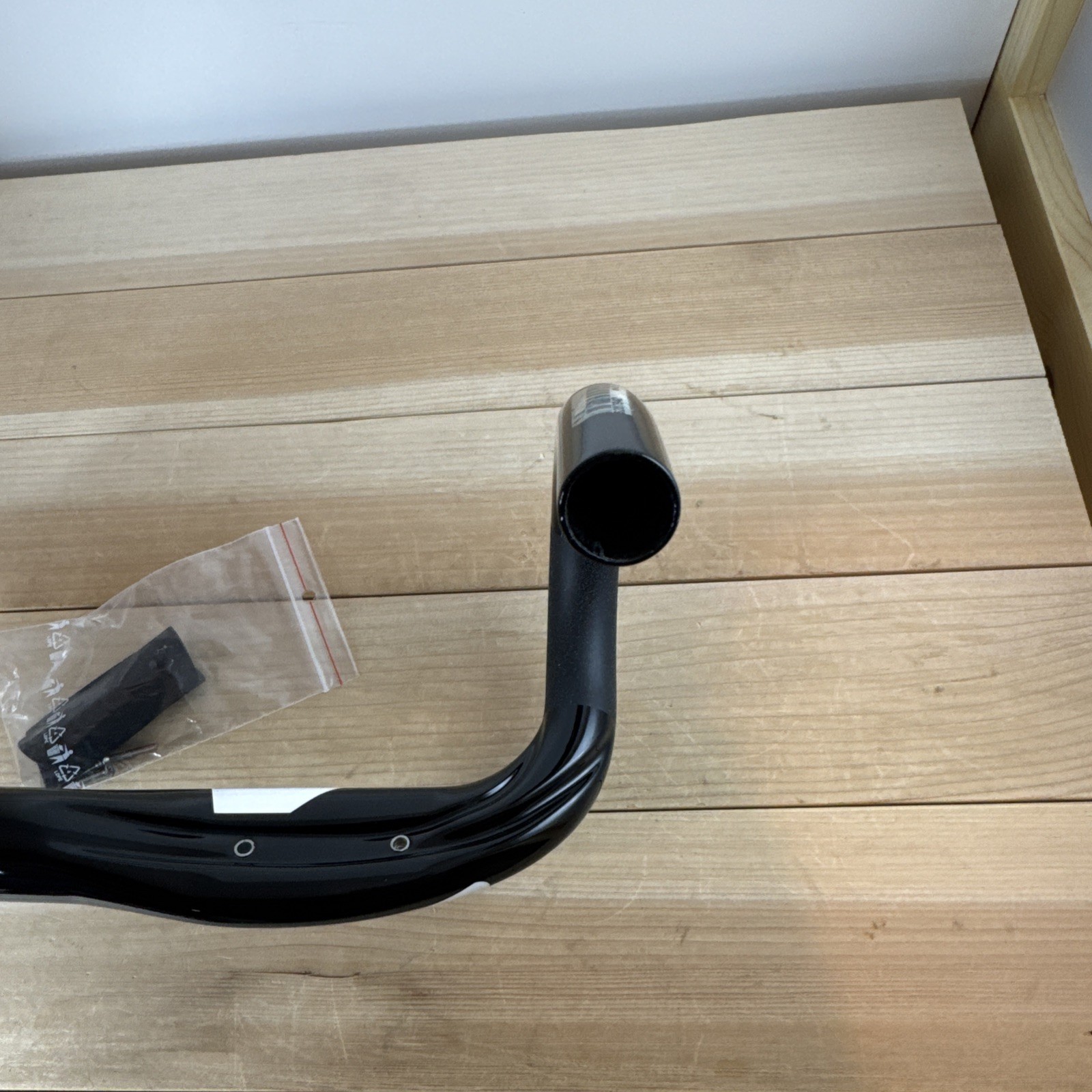 TIME ErgoDrive 46cm Carbon Road Bike Handlebar Gloss Black NEW #5368