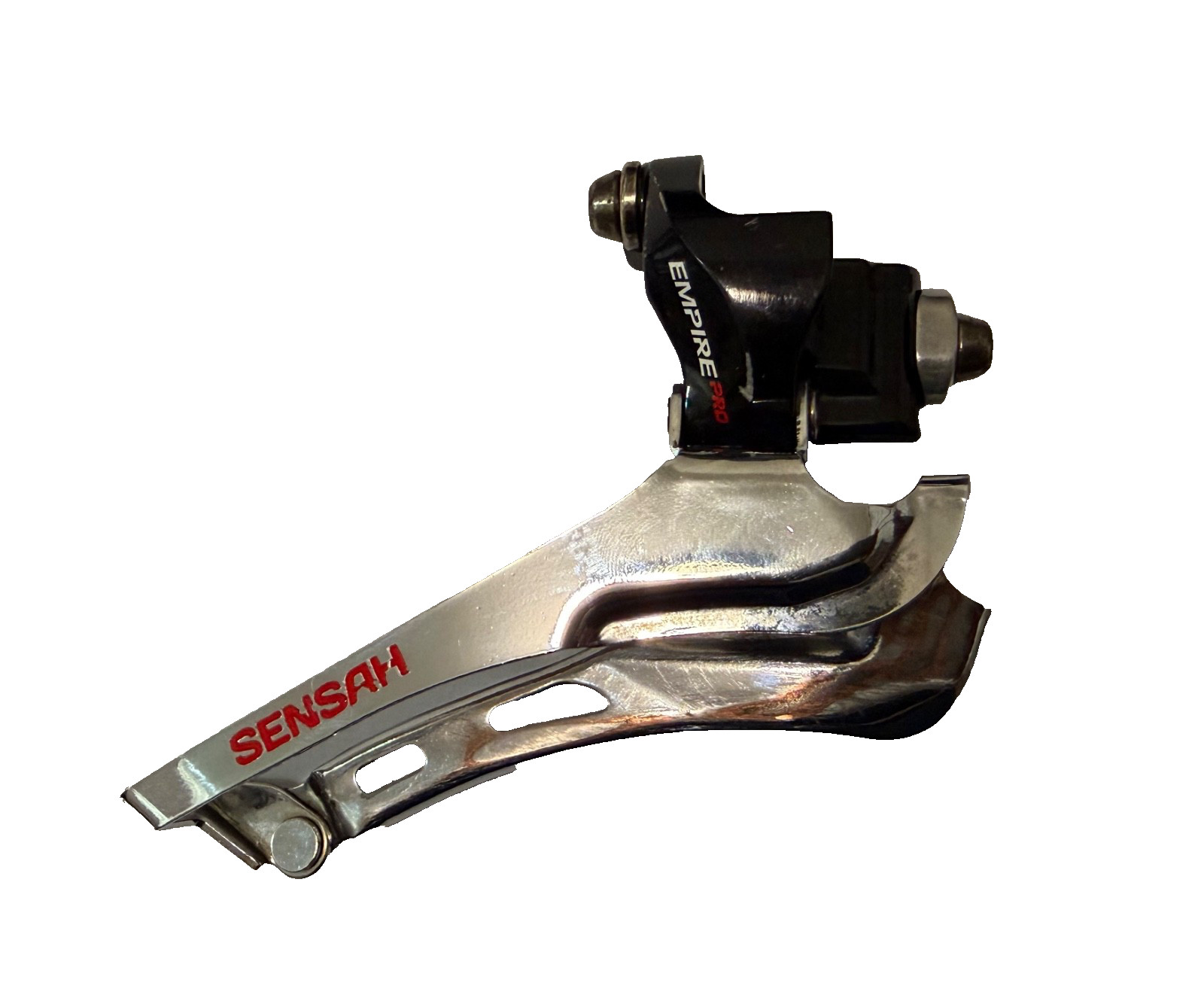 Sensah Empire Pro, 2x12S, Front Derailleur, Top Pull, Braze-On Mount